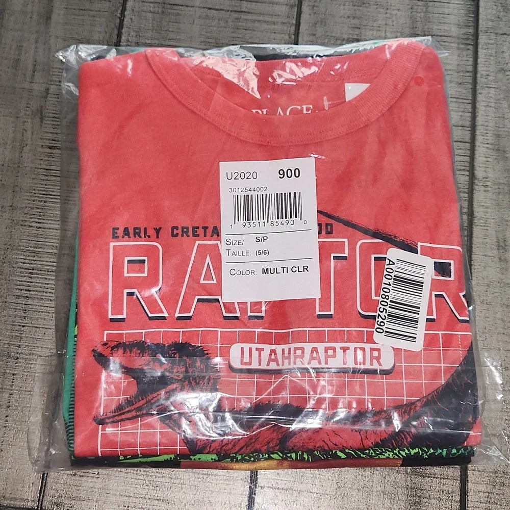 NWT The Children's Place Boys' Multicolor (3) Tee BUNDLE